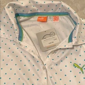 NWT women’s puma golf shirt sleeveless sz medium